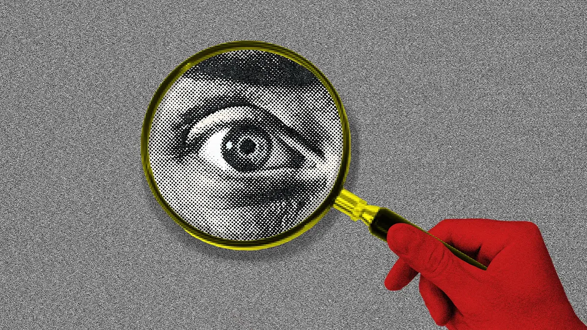 نماد کارآگاه و پیدا کردن سرنخ