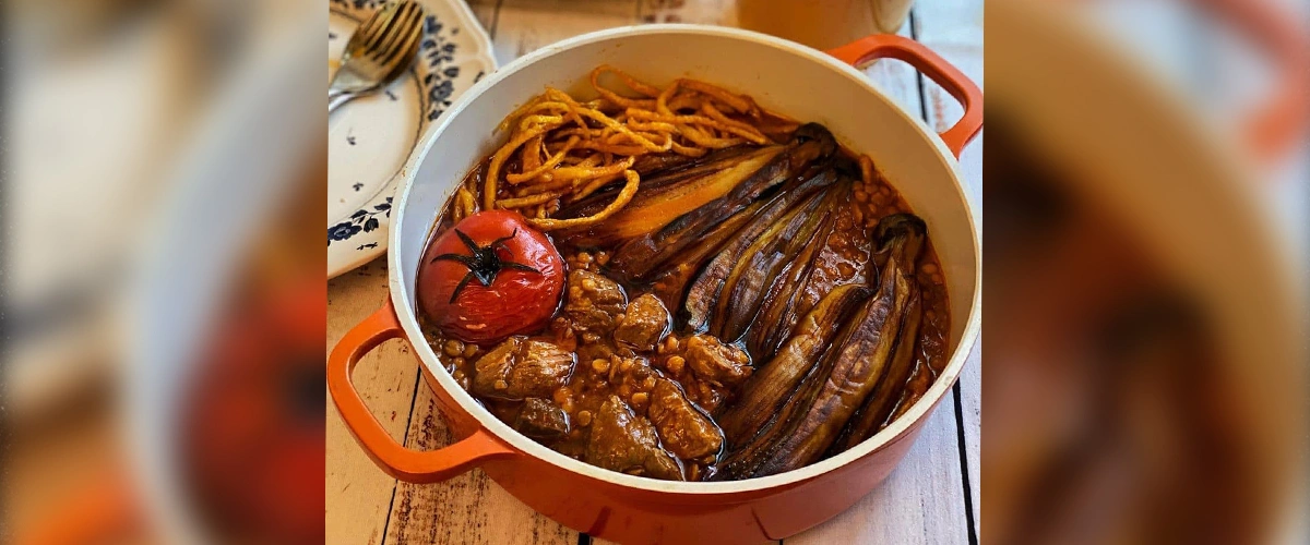 خورشت قیمه بادمجان اصیل ایرانی