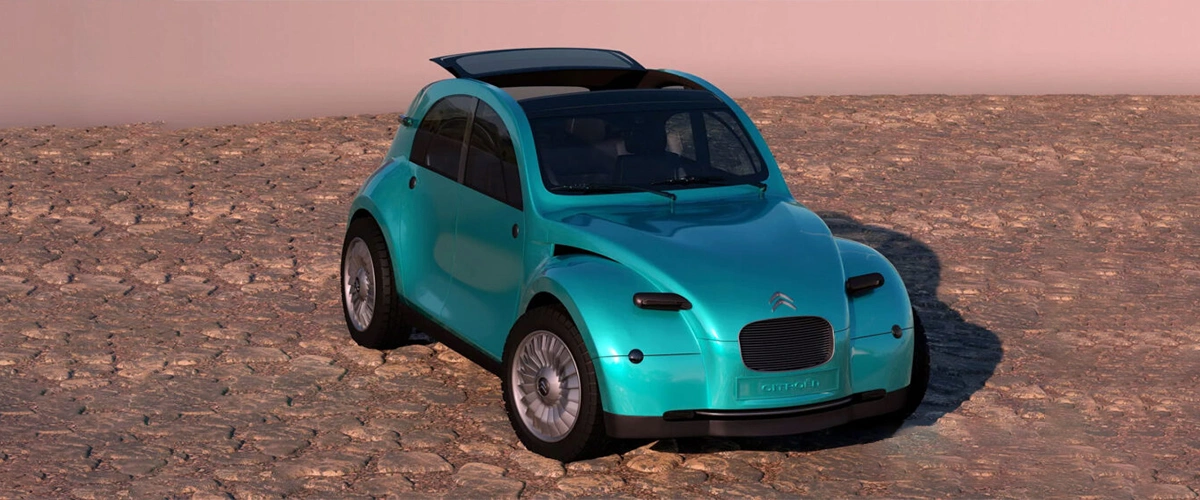 خودرو سیتروئن 2cv جدید