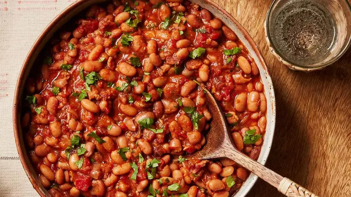 خوراک لوبیا چیتی