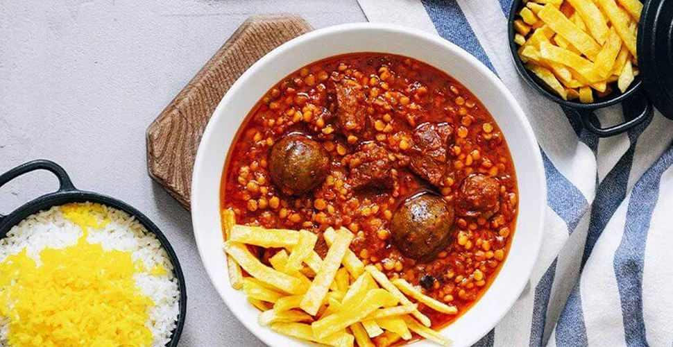 خورشت قیمه غذای سنتی ایران