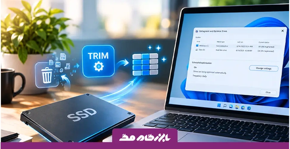 افزایش سرعت SSD کامپیوتر با تنظیمات پیش‌فرض ویندوز
