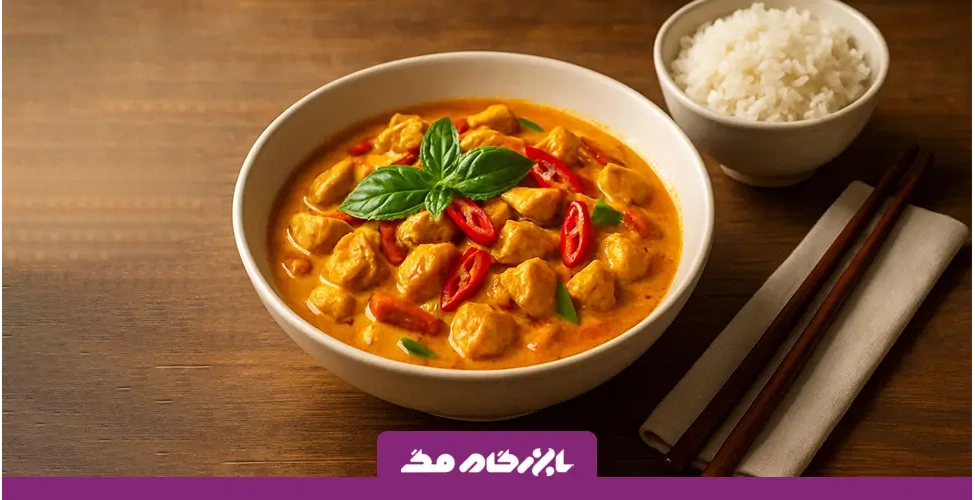 خوراک مرغ تایلندی