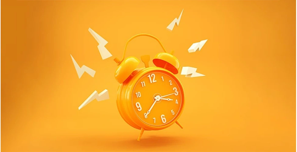 هشدار زدن ساعت رو میزی