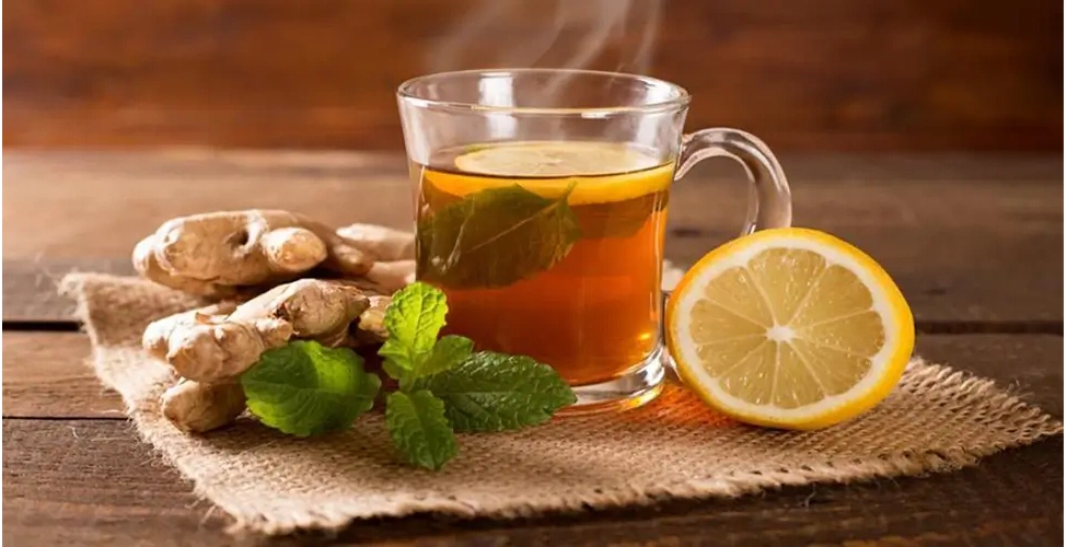 دمنوش پرتقال کاراملی، دارچین و زنجبیل