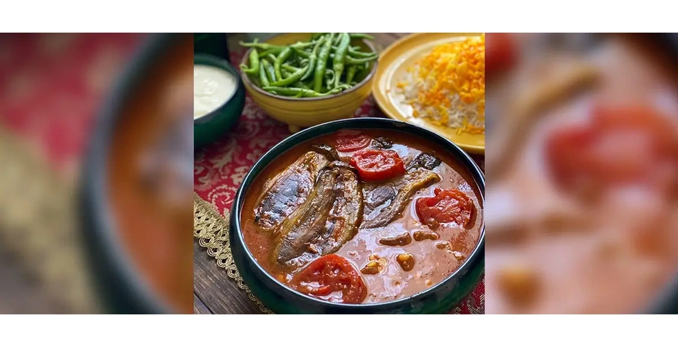 مراحل پخت قیمه بادمجان