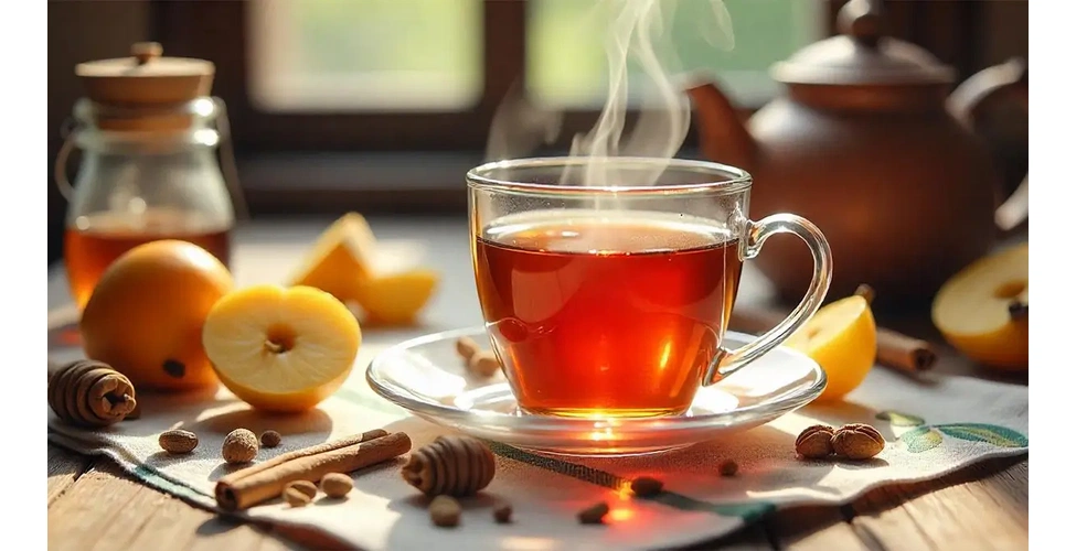 دمنوش چای به خانگی