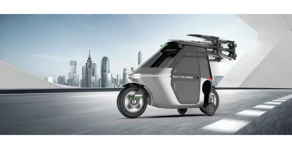 Skyrider X1، اولین موتورسیکلت پرنده جهان
