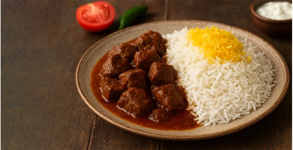 چلو گوشت