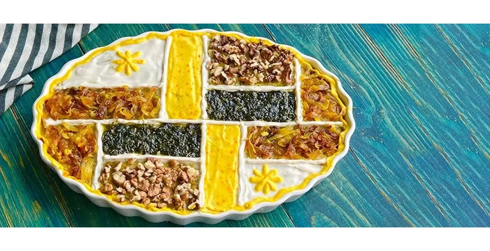 تزئین و سرو حلیم بادمجان