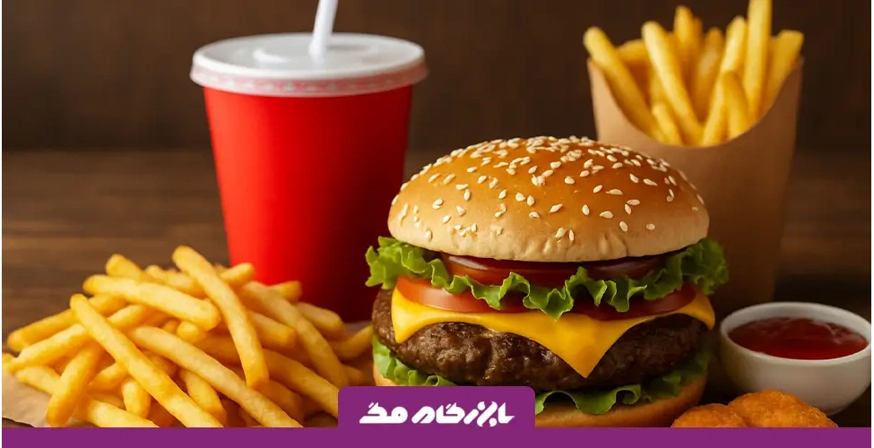 سوزاندن کالری فست فود