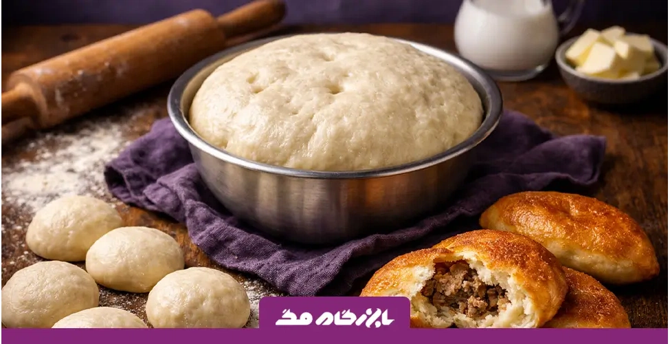 طرز تهیه خمیر پیراشکی