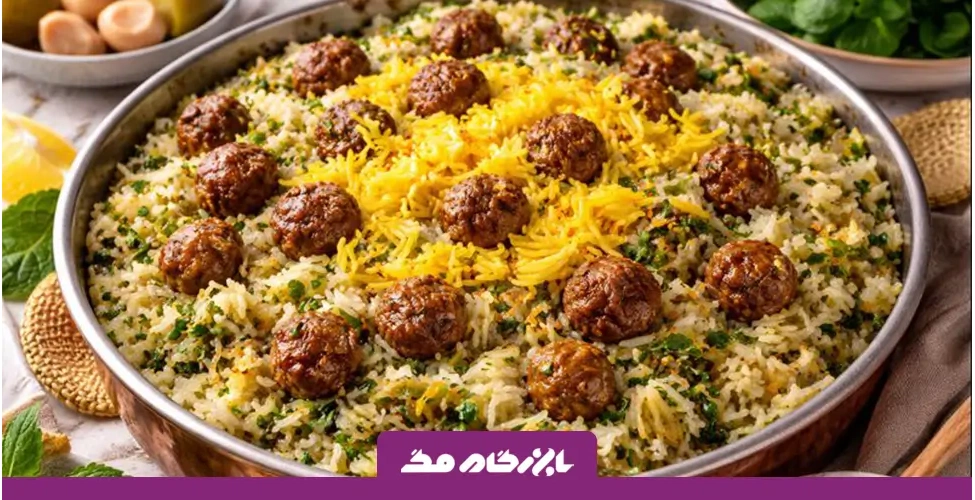 طرز تهیه کلم پلو شیرازی اصیل