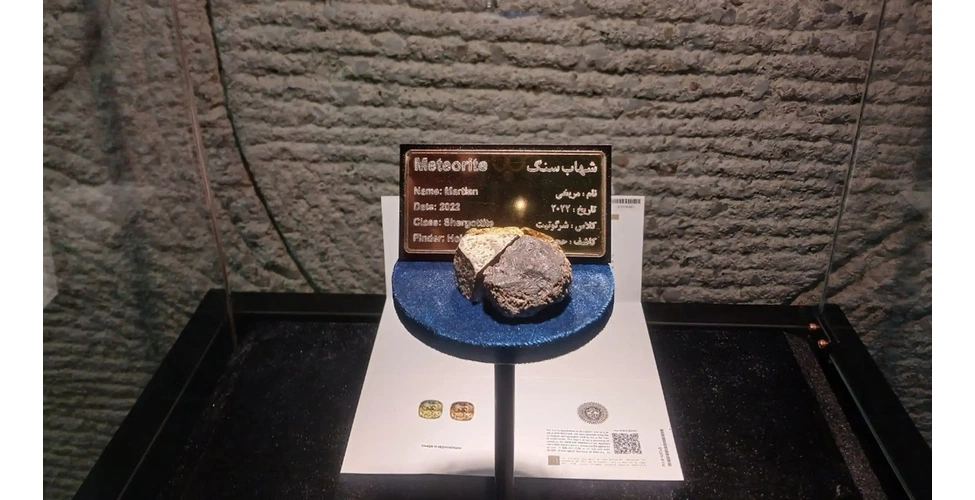 شهاب سنگ شرگوتیت در موزه
