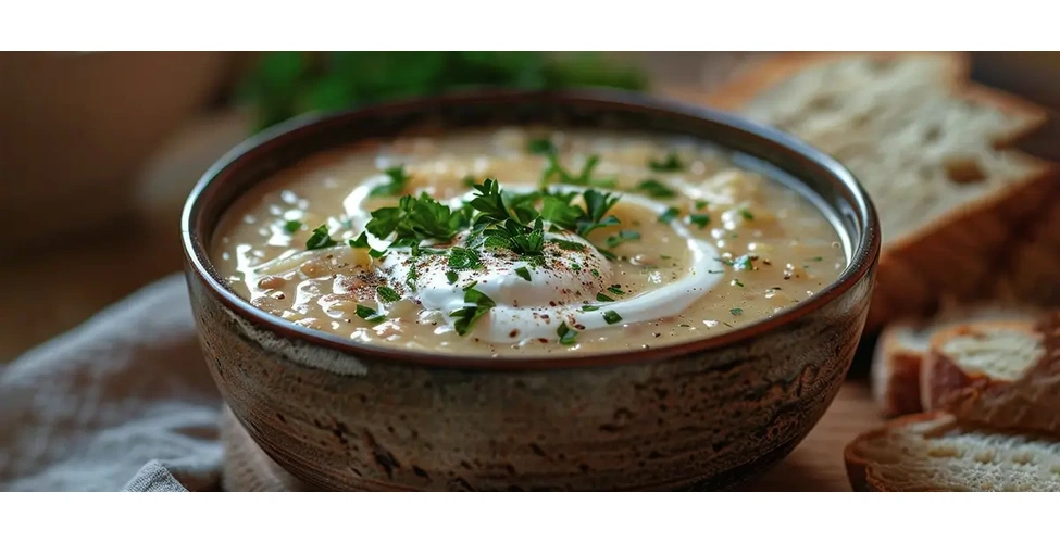 طرز تهیه سوپ سیب زمینی