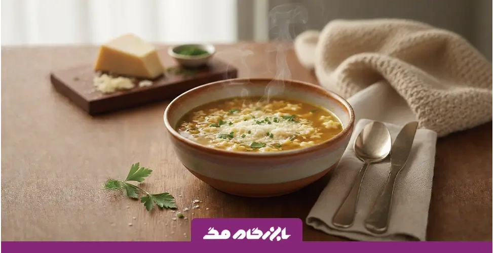 طرز تهیه سوپ پنی سیلین ایتالیایی