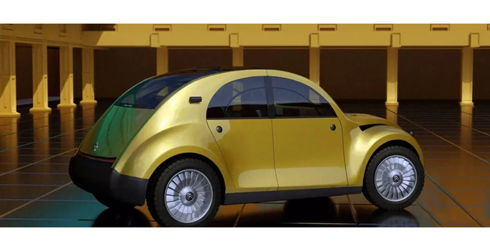 سیتروئن 2cv جدید آبی