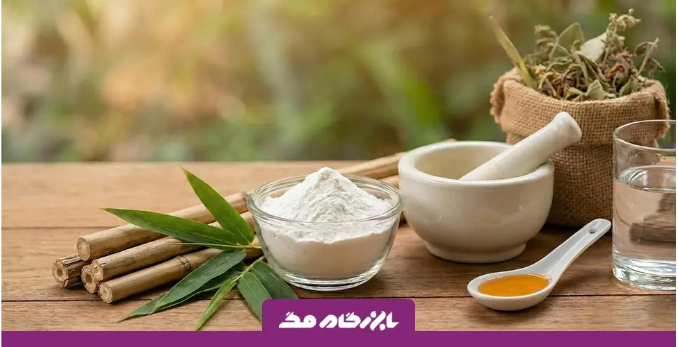 گیاه طباشیر برای درمان کیست تخمدان