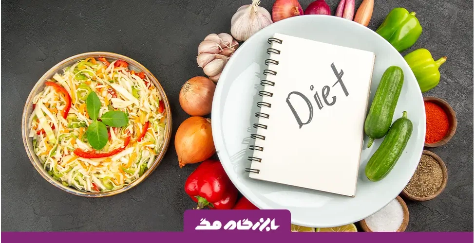 راهنمای رژیم غذایی دش
