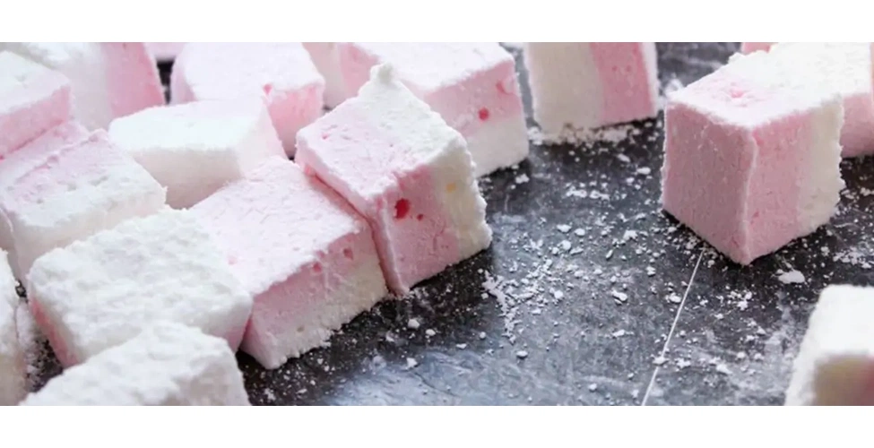 مراحل تهیه مارشمالو با ژله