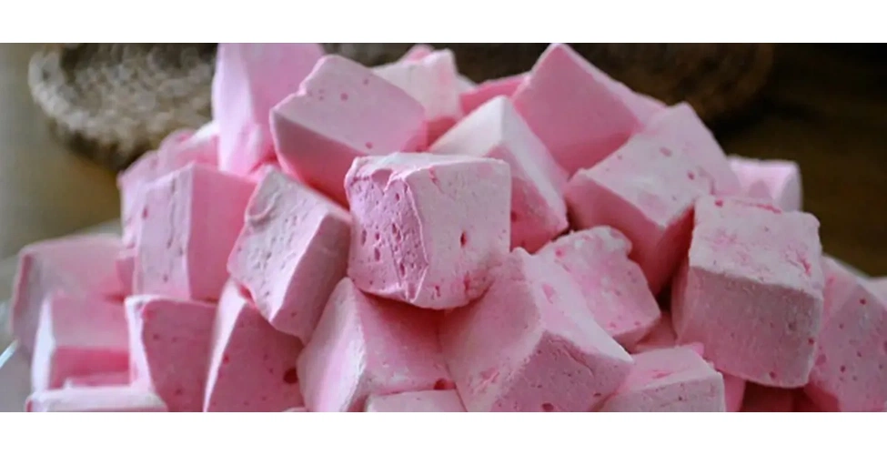 مارشمالو خانگی با ژله