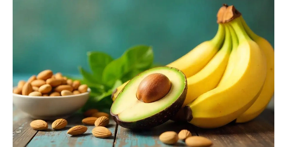 منابع غذایی منیزیم و پتاسیم