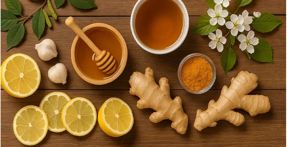 درمان های طبیعی آلرژی فصلی