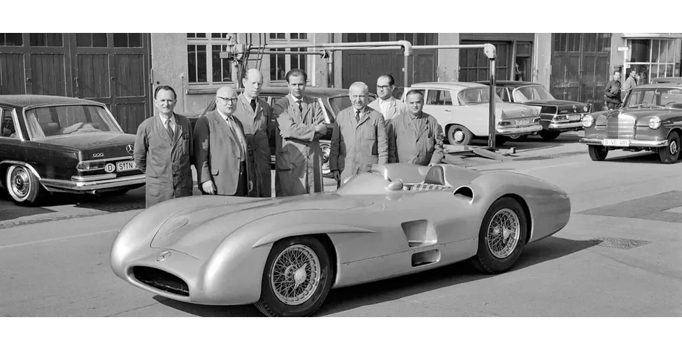 تصویر قدیمی مرسدس بنز W196 Stromlinienwagen