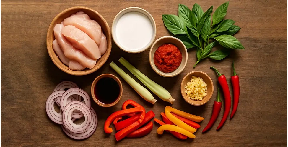 مواد اولیه خوراک مرغ تایلندی