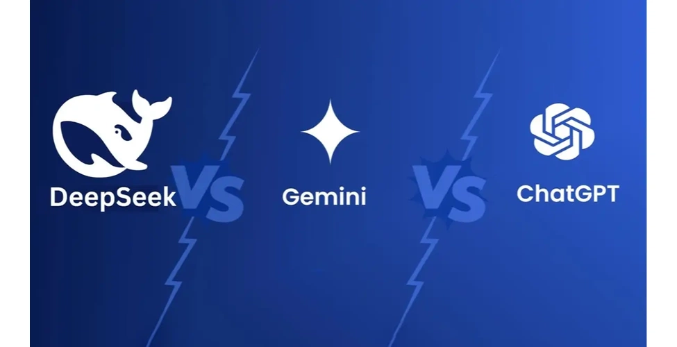 مقایسه مدل‌های هوش مصنوعی Deepseek, Chat GPT, Gemini