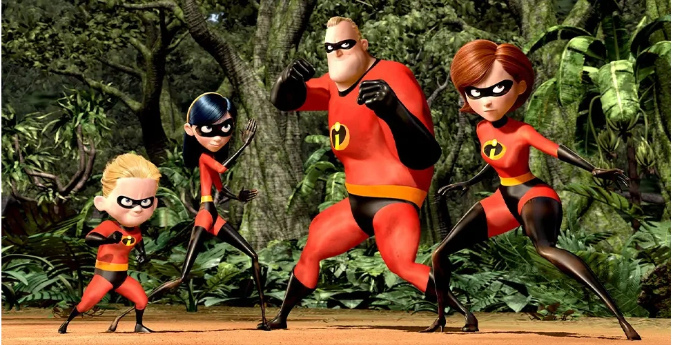 انیمیشن شگفت‌انگیزان (The Incredibles)