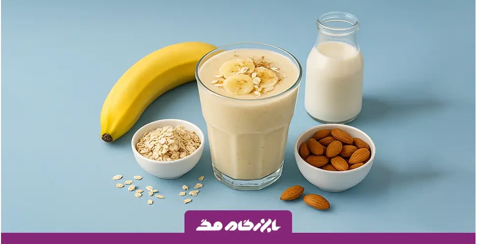 اسموتی انرژی زا موز و جو دو سر