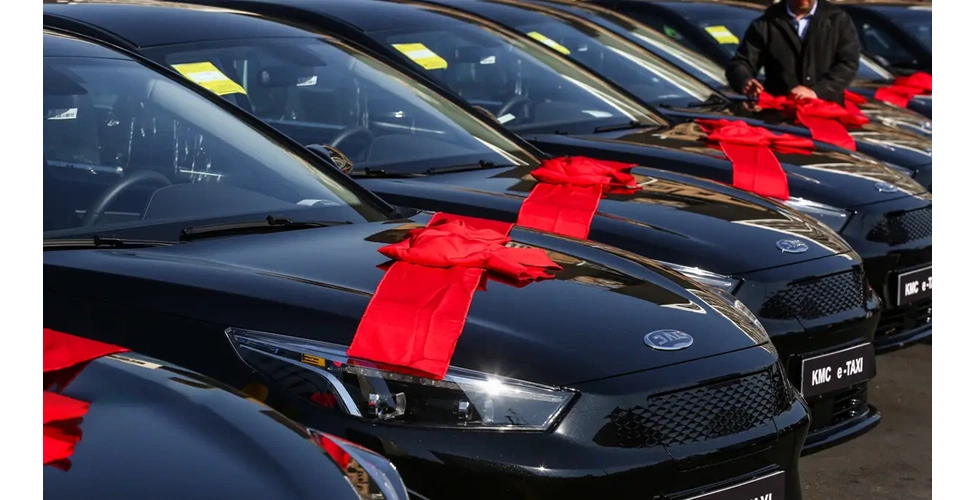 خودروهای KMC EJ7 طرح واگذاری تاکسی برقی