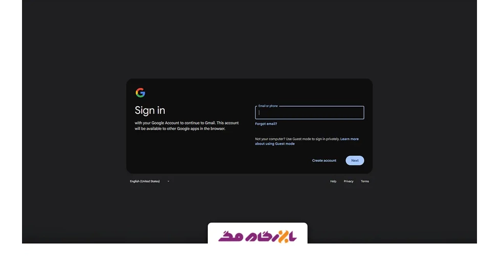 نحوه ورود به حساب جیمیل