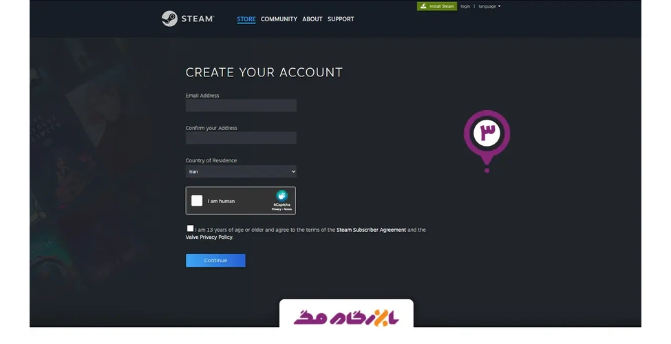 قسمت وارد کردن اطلاعات