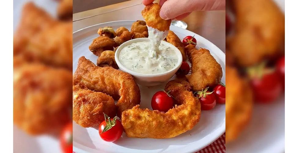 جوجه چینی و سس تاتار