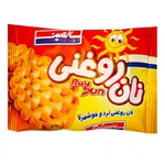 نان روغنی وانيلی گرد سالمين 25 گرمی