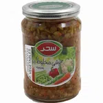  ترشی مخلوط سحر شيشه 650 گرمی