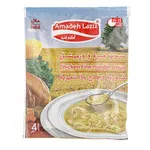 سوپ مرغ و ورمیشل آماده‌لذیذ 65 گرمی