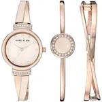 ست ساعت و دستبند زنانه Anne Klein