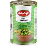 کنسرو نخود سبز قوطی380گ خوشبخت