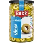زيتون شور اسلايس بدر 370 گرم