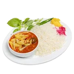 چلو خورشت قیمه سیب زمینی
