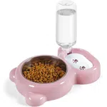 ظرف غذای دوتایی سگ و گربه Azwraith مدل Auto Water Bowl