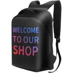 کوله‌پشتی چراغ‌دار هوشمند مدل LED Programmable Display 64×64