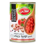 كنسرو لوبيا چيتی با قارچ سحر 420 گرمی