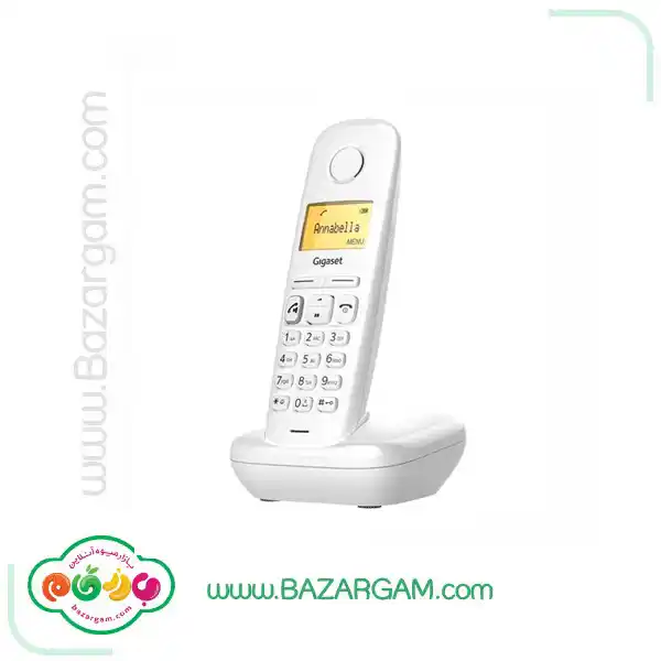 گوشی تلفن بی سيم گيگاست مدل A270 سفيد