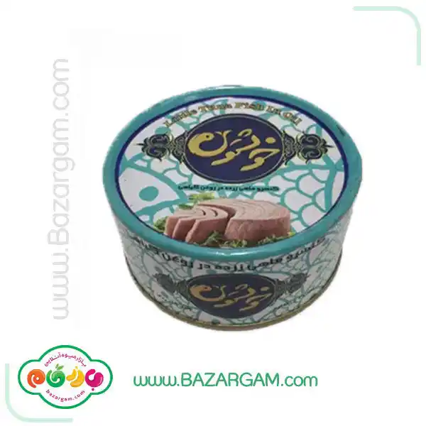 کنسرو ماهی تن در روغن گیاهی خوشتون 180 گرمی