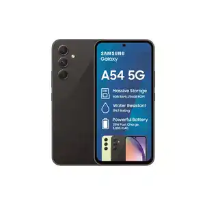 گوشی موبایل سامسونگ مدل Galaxy A54 5G دو سیم کارت ظرفیت 256 گیگابایت و رم 8 گیگابایت مشکی