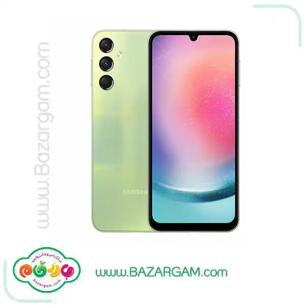 گوشی موبایل سامسونگ مدل Galaxy A34 5G دو سیم کارت ظرفیت 128 گیگابایت و رم 8 گیگابایت لیمویی